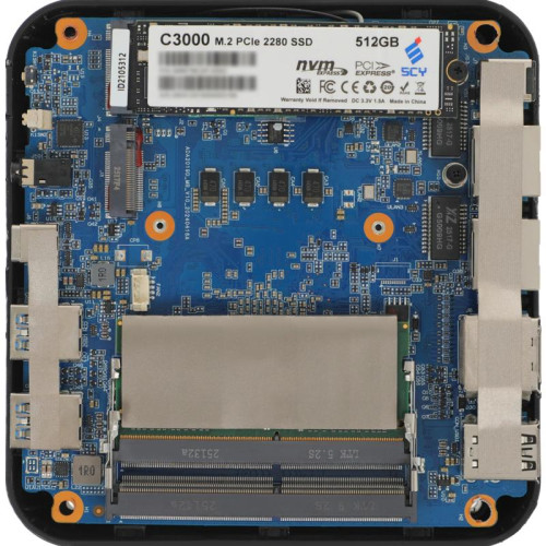 Неттоп IRU Planio 325 Ryzen 5 3500U (2.1) 16Gb SSD512Gb Vega 8 Windows 11 Pro GbitEth WiFi BT 65W черный (2105312)