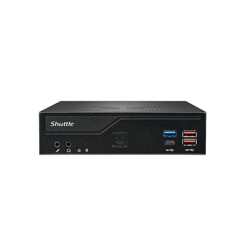 Платформа мини ПК Shuttle 1.3L PC DH770 LGA1700 CPU, 2 x DDR5 SODIMM, HDMI 2.0 x 2+ DisplayPort x 2, 120w PSU, VESA
