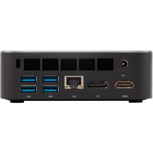 Неттоп IRU Tactio 525 Ryzen 5 6600H (3.3) 16Gb SSD512Gb 660M Windows 11 Pro GbitEth WiFi BT 120W черный (RUS) (2164239)