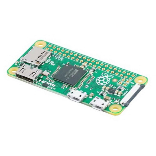 Одноплатный компьютер Raspberry Pi Zero 1GHz single-core CPU, 512MB RAM, Mini HDMI port, Micro USB OTG port, Micro USB power, HAT-compatible 40-pin header, Composite video and reset headers,  CSI camera connector (v1.3 only)(MBZ)
