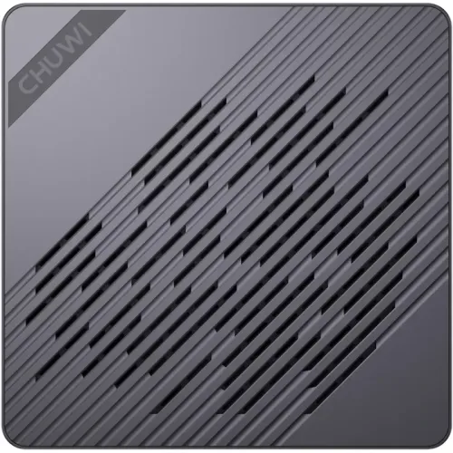 Chuwi AuBox  AMD Ryzen AI 9 365(2Ghz)/32768Mb/1024PCISSDGb/Int:AMD Radeon 880M/BT/WiFi/war 1y/0.74kg/Gold+Black/Win11Pro + Aluminum+plastic/RAM slot*2/bracket/USB2.0*1/USB3.2*2/USB3.0*1/Type-C*2/HDMI*1/DP*1/RJ45*2/WIFI6/BT5