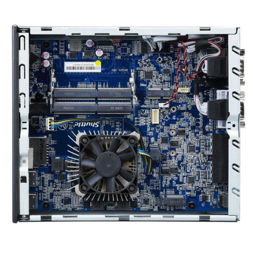 Платформа системного блока с ЦПУ Shuttle DH32U SHU-DH32U-(MOTHERBOARD_V.2.X (Pentium 7505)-NPI,BLACK-90W3P,W/O HDD), W/O EDID/ ALC662/ALC888 ,Genesys (004440) {4}