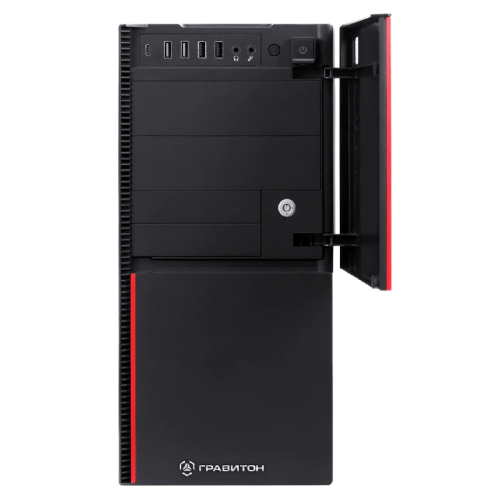 Персональный компьютер Гравитон Д50А RYZEN 7 5700G/1x16GB/1xSSD1TB/FP_2xUSB3.0_2xType-C/450W/K+M/NoOS/3YST