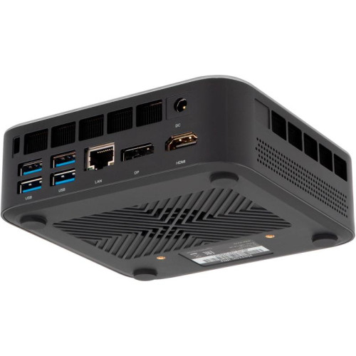 Неттоп IRU Tactio 525 Ryzen 5 6600H (3.3) 16Gb SSD512Gb 660M без ОС GbitEth WiFi BT черный (2099145)