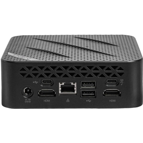 Неттоп Digma Mini Office Cel N4505 (2) 8Gb SSD256Gb UHDG 750 Windows 11 Pro GbitEth WiFi BT 45W черный (DPCN-8CXW02)