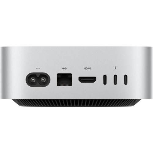 ПК Apple Mac mini A3238 M4 10 core (4.41) 16Gb SSD256Gb 10 core GPU macOS GbitEth WiFi BT серебристый (MU9D3HN/A) ПК Apple Mac mini A3238 M4 10 core (4.41) 16Gb SSD256Gb 10 core GPU macOS GbitEth WiFi BT серебристый (MU9D3HN/A)