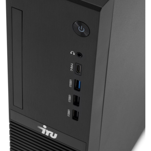 ПК IRU 310SC SFF PG G7400 (3.7) 8Gb SSD256Gb UHDG 710 Windows 11 Pro GbitEth 200W черный (2152527)