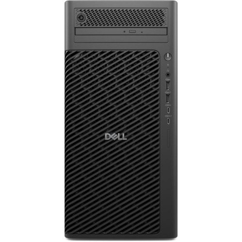 ПК Dell Pro Max Tower T2 MT Core Ultra 7 265K (3.9) 64Gb SSD1Tb RTX A4000 16Gb CR Windows 11 Pro GbitEth мышь клавиатура черный (DPMT-7411)