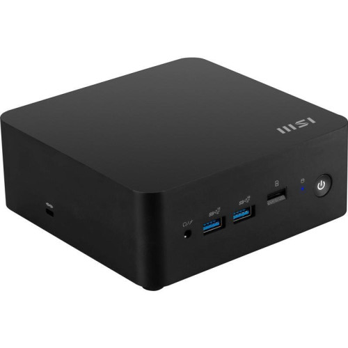 Неттоп MSI Cubi NUC 1M-095RU Core 7 150U (1.8) 16Gb SSD512Gb Graphics CR Windows 11 Pro 2xGbitEth WiFi BT 120W черный (9S6-B0B111-420)