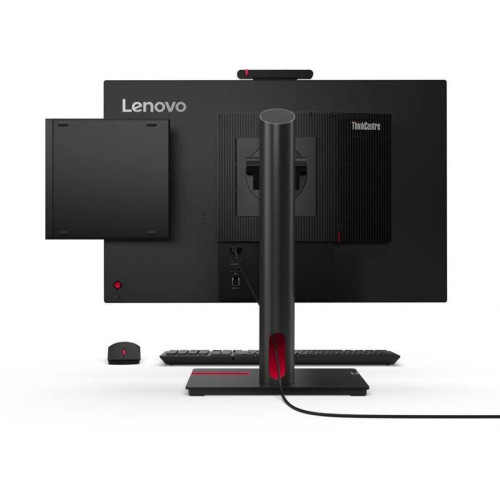 Неттоп Lenovo ThinkCentre Tiny M70q-5 slim i5 13400T (1.3) 16Gb SSD512Gb UHDG 730 Windows 11 Pro 64 GbitEth WiFi BT 90W kb мышь клавиатура черный (12TD0050UM)