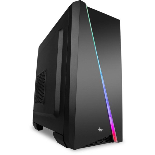 ПК IRU Tactio 320A5GE MT Ryzen 5 5500 (3.6) 16Gb SSD512Gb RTX3050 6Gb без ОС GbitEth 500W черный (RUS) (2116790)