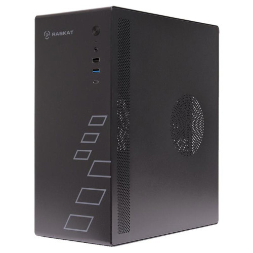 Компьютер Raskat Standart 300 (Intel Core i3 12100, RAM 16Gb, SSD 480Gb, no OS, kb+ms, black)