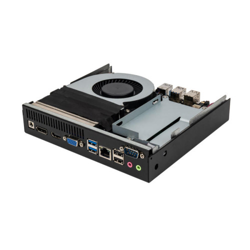 Мини ПК/ HIPER FACTUM FT20  Intel Core i5 14400(2.5Ghz)/16384Mb/512PCISSDGb/noDVD/BT/WiFi/war 1y/1.3kg/черный/Win11Pro + БП 120Вт/металл/VESA Адаптер на 75х75, 100х100