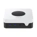 Chuwi LarkBox X  Intel N-series N150(0.8Ghz)/12288Mb/512SSDGb/Int:Intel UHD Graphics/BT/WiFi/war 1y/0.4kg/Grey+White/Win11Home + USB2.0*2/USB3.2*2/Type-C*1/HDMI*1/DP*1/RJ45*2/WIFI6,BT5.2/bracket