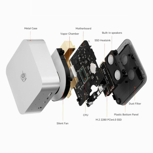 Мини-компьютер Beelink BL/SER9 PRO/255/24G/1TB/Space Gray Мини-компьютер Beelink BL/SER9 PRO/255/24G/1TB/Space Gray