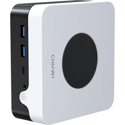 Chuwi LarkBox X  Intel N-series N150(0.8Ghz)/12288Mb/512SSDGb/Int:Intel UHD Graphics/BT/WiFi/war 1y/0.4kg/Grey+White/Win11Pro + USB2.0*2/USB3.2*2/Type-C*1/HDMI*1/DP*1/RJ45*2/WIFI6,BT5.2/bracket
