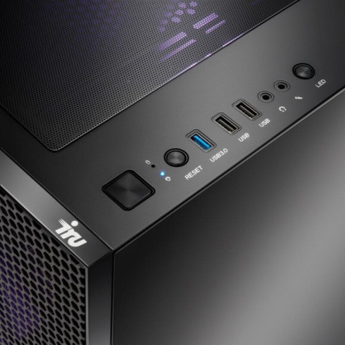 ПК IRU Tactio 510B7GP TWR i7 14700F (2.1) 32Gb SSD1Tb RTX5060TI 16Gb FreeDOS GbitEth 650W черный (RUS) (2146240)