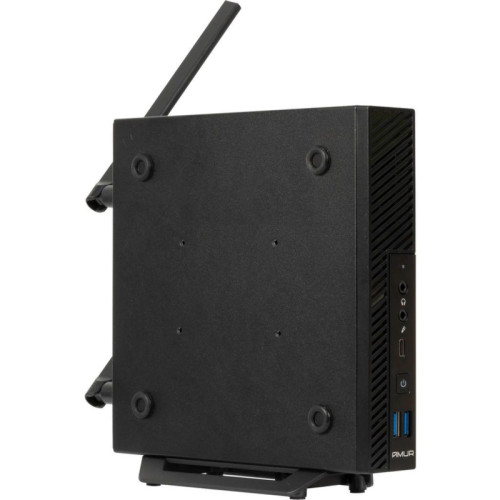 Мини ПК AMUR Финвал H6I12 АМУЕ.466219.002 Intel Core i3 12100,  DDR4 8ГБ, 256ГБ SSD, Intel UHD Graphics 730,  FreeDOS,  черный [амуе.466219.002 2195793]