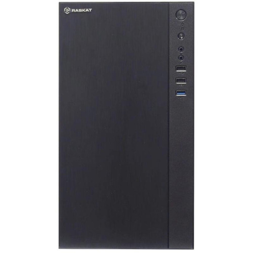 ПК Raskat Standart 300 MT i3 13100 (3.4) 8Gb SSD256Gb UHDG 730 без ОС GbitEth 500W черный (RUS) (STANDART300165606)