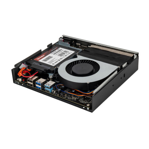 Мини ПК/ HIPER FACTUM FT20  Intel Core i5 14400(2.5Ghz)/16384Mb/512PCISSDGb/noDVD/BT/WiFi/war 1y/1.3kg/черный/Win11Pro + БП 120Вт/металл/VESA Адаптер на 75х75, 100х100