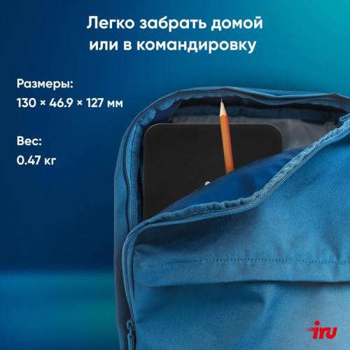 Неттоп IRU Planio 325 Ryzen 5 3500U (2.1) 16Gb SSD512Gb Vega 8 Windows 11 Pro GbitEth WiFi BT 65W черный (2105312)