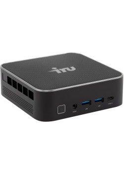 Неттоп IRU Tactio 525 Ryzen 7 8745HS (3.8) 16Gb SSD1Tb 780M без ОС GbitEth WiFi BT 120W черный (RUS) (2206067)