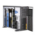 Платформа системного блока SuperMicro SYS-740GP-TNRT Tower/4U, 2xLGA4189, iC621A, 16xDDR4, 8x3.5 SATA/NVME, 2xM.2 PCIE 22110, 6x PCIEx16, 2x10GbE, IPMI, 2x2200W, black