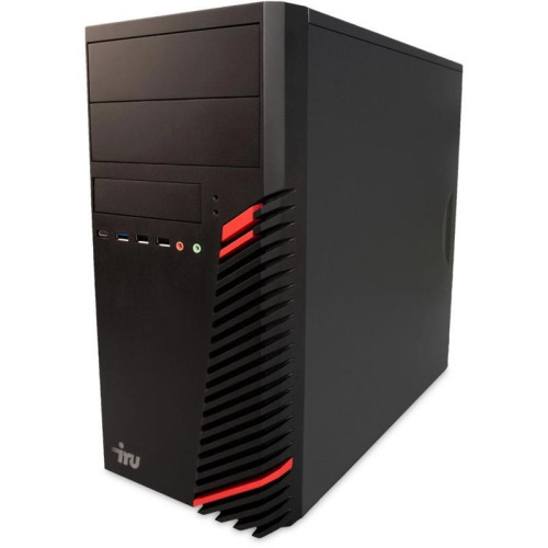 ПК IRU Office 310H6SM MT i3 12100 (3.3) 8Gb SSD256Gb UHDG 730 Windows 11 Professional 64 GbitEth 400W черный (1911837)