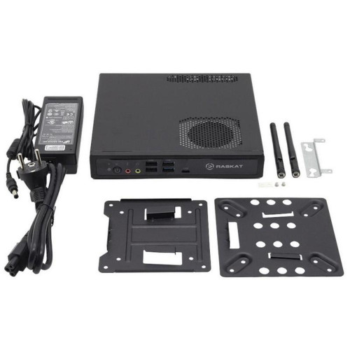 Неттоп Raskat Standart 307 SFF i3 12100 (3.3) 8Gb SSD512Gb UHDG 730 без ОС 2xGbitEth WiFi BT 90W черный (RUS) (STANDART307168807)