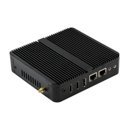 Мини ПК/ HIPER  NUG C  Intel Celeron J6412(2.6Ghz)/Gb/noDVD/Int:Intel UHD Graphics/BT/WiFi/war 1y/0.6kg/черный/noOS + Пассивная СО/БП 36Вт/металл/VESA Адаптер на 75х75, 100х100