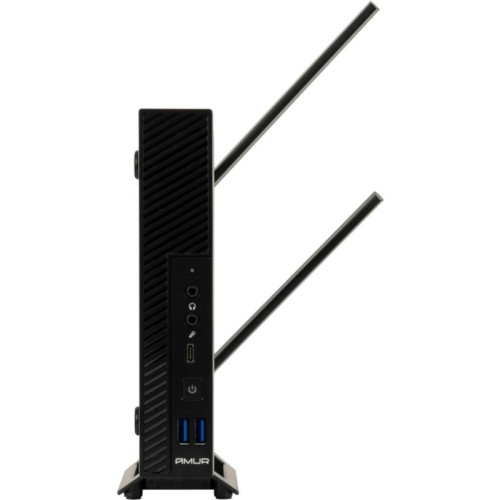 Мини ПК AMUR Финвал H6I12 АМУЕ.466219.002 Intel Core i3 12100,  DDR4 8ГБ, 256ГБ SSD, Intel UHD Graphics 730,  FreeDOS,  черный [амуе.466219.002 2195793]