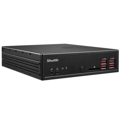 Платформа системного блока с ЦПУ Shuttle DH32U SHU-DH32U-(MOTHERBOARD_V.2.X (Pentium 7505)-NPI,BLACK-90W3P,W/O HDD), W/O EDID/ ALC662/ALC888 ,Genesys (004440) {4}