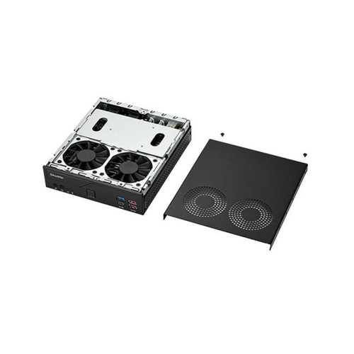 Платформа мини ПК Shuttle 1.3L PC DH770 LGA1700 CPU, 2 x DDR5 SODIMM, HDMI 2.0 x 2+ DisplayPort x 2, 120w PSU, VESA