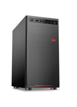 ПК IRU Planio 320A5SEV MT Ath Pro 300GE (3.4) 8Gb SSD256Gb RGr FreeDOS GbitEth 400W черный (RUS) (2166874)