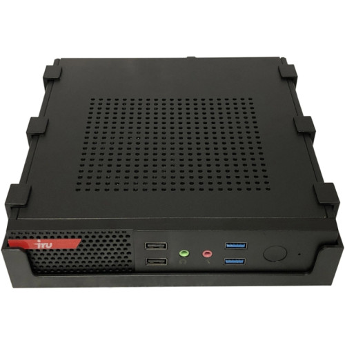 Неттоп IRU Tactio 310H6ATF slim Ryzen 3 PRO 5350GE (3.6) 8Gb SSD480Gb Vega 6 без ОС GbitEth WiFi BT 90W черный (RUS) (2193526)