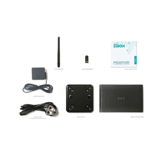 Платформа системного блока с ЦПУ Zotac ZOTAC ZBOX NANO, SFF, FANLESS, i7-1355U, 2 DDR5 SODIMM, M.2 SSD, 2.5 Платформа системного блока с ЦПУ Zotac ZOTAC ZBOX NANO, SFF, FANLESS, i7-1355U, 2 DDR5 SODIMM, M.2 SSD, 2.5