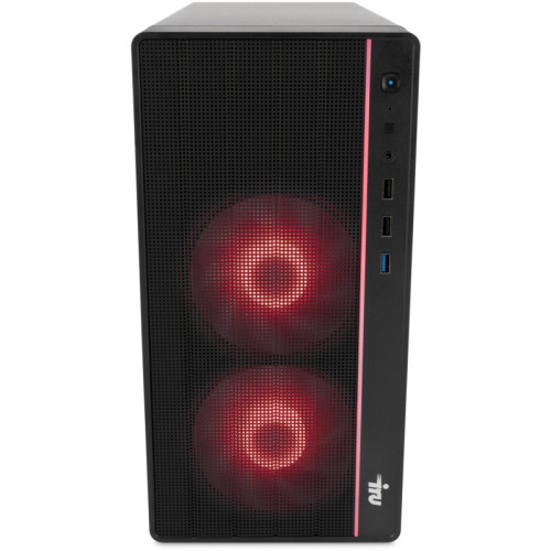 ПК IRU Tactio 320A5SEA MT Ryzen 5 5500 (3.6) 16Gb SSD512Gb RTX3050 6Gb без ОС GbitEth 500W черный (RUS) (2195819)