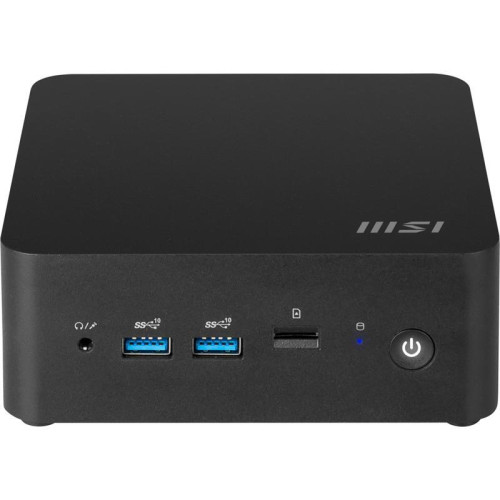 Неттоп MSI Cubi NUC 1M-095RU Core 7 150U (1.8) 16Gb SSD512Gb Graphics CR Windows 11 Pro 2xGbitEth WiFi BT 120W черный (9S6-B0B111-420)