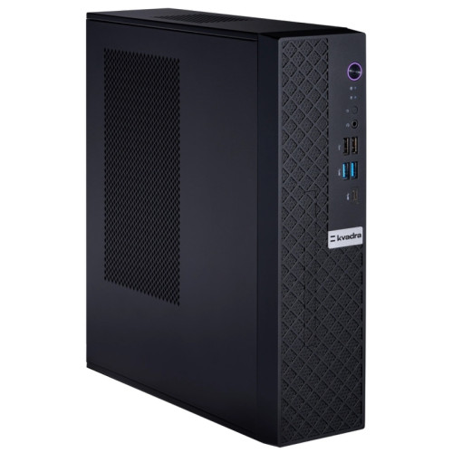 Персональный компьютер/ KVADRA TAU (ЯДРВ.466259.005-01) SFF Intel Core i5 13400(2.5Ghz)/16384Mb/512PCISSDGb/noDVD/Int:Intel UHD Graphics 730/war 1y/9kg/black/noOS