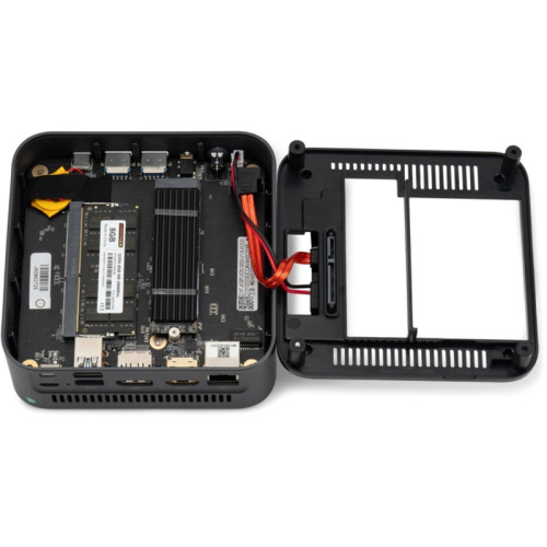Неттоп IRU Planio 110ALCN N95 (1.7) 8Gb SSD256Gb UHDG без ОС GbitEth WiFi BT 30W черный (RUS) (2198626)