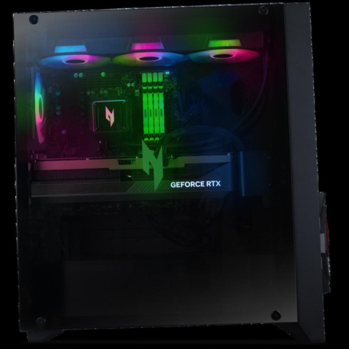 Настольный ПК Acer Nitro 70 N70X3D-100 AMD Ryzen 9 9900X3D/32Gb/SSD1Tb/RTX5070 12Gb/PSU 1200W/NoOS/Black (DG.E5ACD.009)