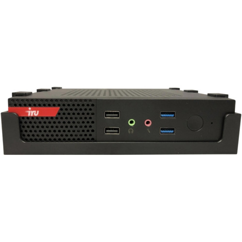 Неттоп IRU Tactio 310H6ATF slim Ryzen 3 PRO 5350GE (3.6) 8Gb SSD480Gb Vega 6 без ОС GbitEth WiFi BT 90W черный (RUS) (2193526)