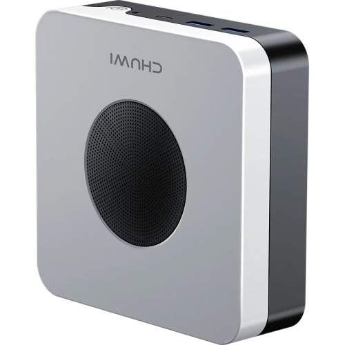 Chuwi LarkBox X  Intel N-series N150(0.8Ghz)/12288Mb/512SSDGb/Int:Intel UHD Graphics/BT/WiFi/war 1y/0.4kg/Grey+White/Win11Pro + USB2.0*2/USB3.2*2/Type-C*1/HDMI*1/DP*1/RJ45*2/WIFI6,BT5.2/bracket