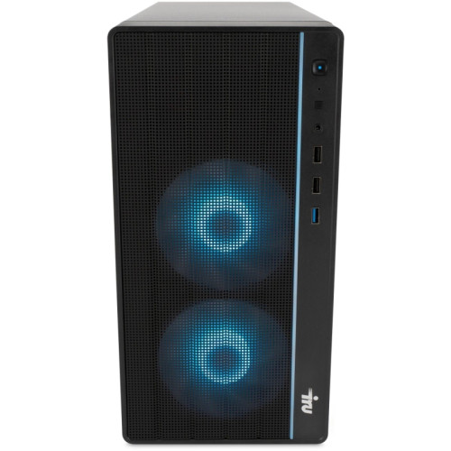 ПК IRU Tactio 320A5SEA MT Ryzen 5 5600 (3.5) 16Gb SSD512Gb RTX3050 6Gb без ОС GbitEth 500W черный (RUS) (2195820)