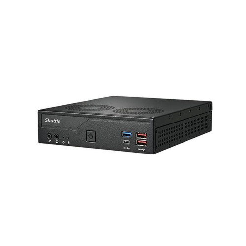 Платформа мини ПК Shuttle 1.3L PC DH770 LGA1700 CPU, 2 x DDR5 SODIMM, HDMI 2.0 x 2+ DisplayPort x 2, 120w PSU, VESA