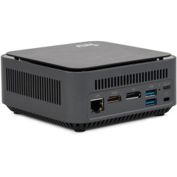 Неттоп IRU Planio 110ALCN slim N100 (1.44) 8Gb SSD256Gb UHDG Windows 11 Pro 64 GbitEth WiFi BT 30W черный (RUS) (2164236)