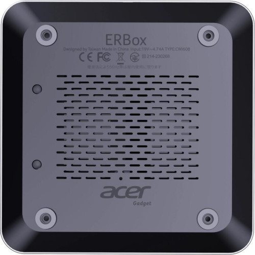 Неттоп Acer Gadget E10 ERBox Ryzen 7 8745HS (3.8) 16Gb SSD512Gb 780M Windows 11 Pro 2xGbitEth WiFi BT 120W черный (1747236)