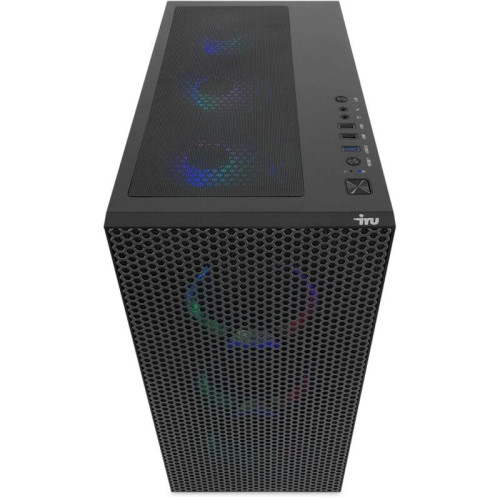 ПК IRU Tactio 510B7GP TWR i7 14700F (2.1) 64Gb SSD1Tb RTX5060TI 16Gb FreeDOS GbitEth 650W черный (RUS) (2146242)