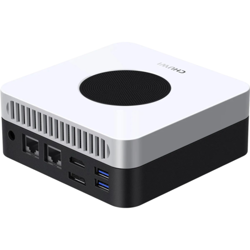 Chuwi LarkBox X  Intel Core i3 1220P(1.5Ghz)/8192Mb/256SSDGb/Int:Intel UHD Graphics/BT/WiFi/war 1y/0.4kg/Grey+White/Win11Home + USB2.0*2/USB3.2*2/Type-C*1/HDMI*1/DP*1/RJ45*2/WIFI6,BT5.2/bracket
