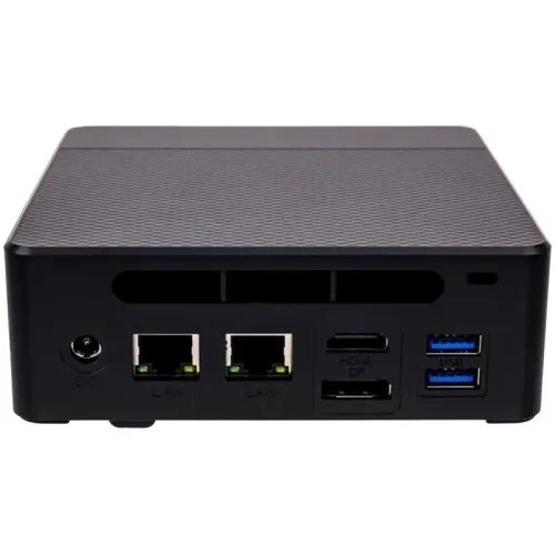 Неттоп/ HIPER FACTUM FN2  Intel Core i3 1315U(1.2Ghz)/8192Mb/256PCISSDGb/noDVD/BT/WiFi/war 1y/0.4kg/черный/Win11Pro + WiFi 6, BT 5.2,Чёрный, БП 90Вт, VESA крепление